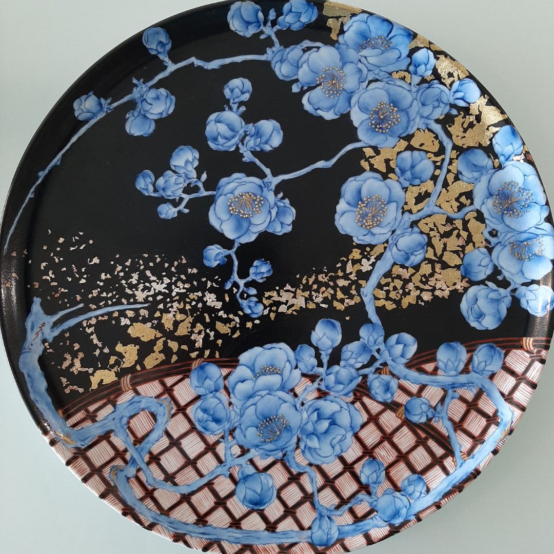 Eriko Watanabe - Golf Leaf - Porcelain Workshop - Australian Porcelain Art Teachers Convention and Exhibition October 2024
